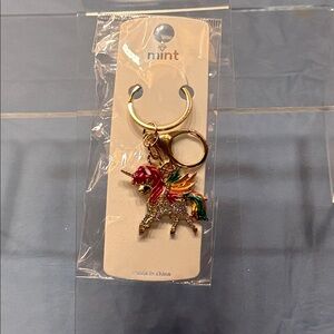 Mint Gold Unicorn Key Holder